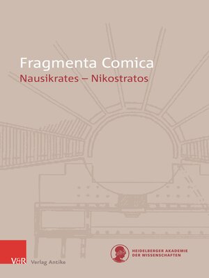 cover image of FrC 16.6 Nausikrates--Nikostratos